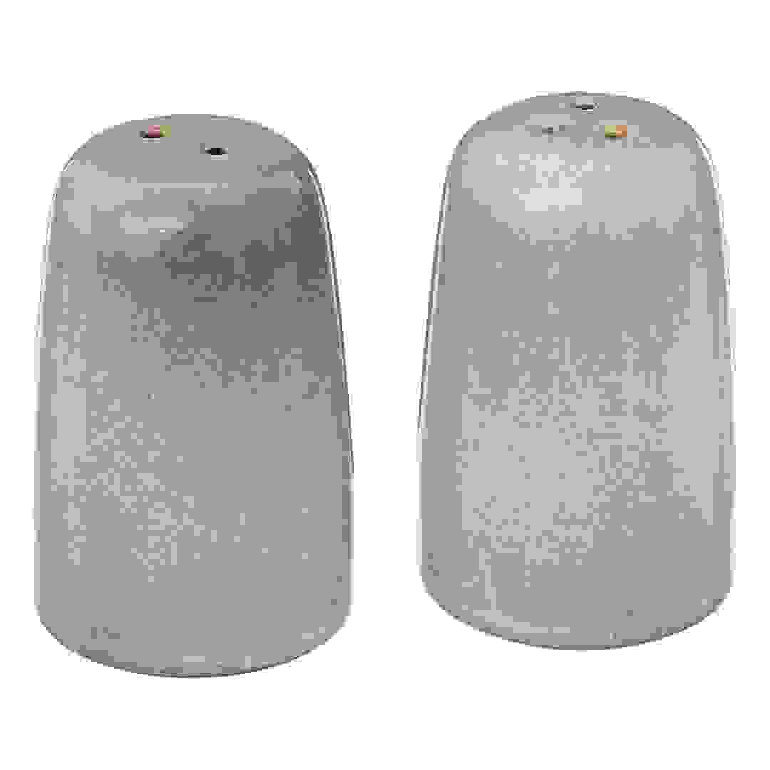 مملحة ورشاشة فلفل خزف حجري إس جي كالي (قطعتين، 4 × 8.2 سم، لون صلصالي)