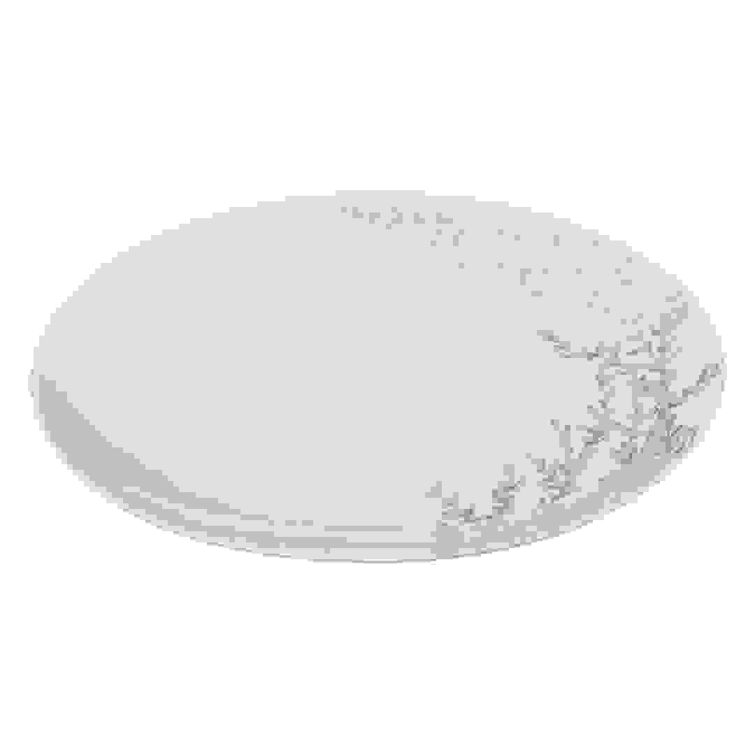 SG Rosewood Porcelain Dinner Plate (27 x 2.7 cm, White)