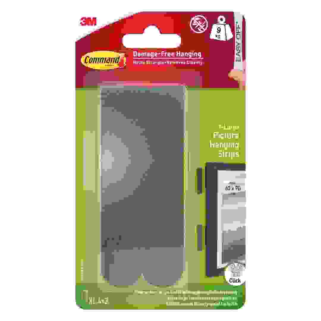 أشرطة تعليق صور ثري ام كوماند (أسود، 4 أزواج، لغاية 9 كجم)