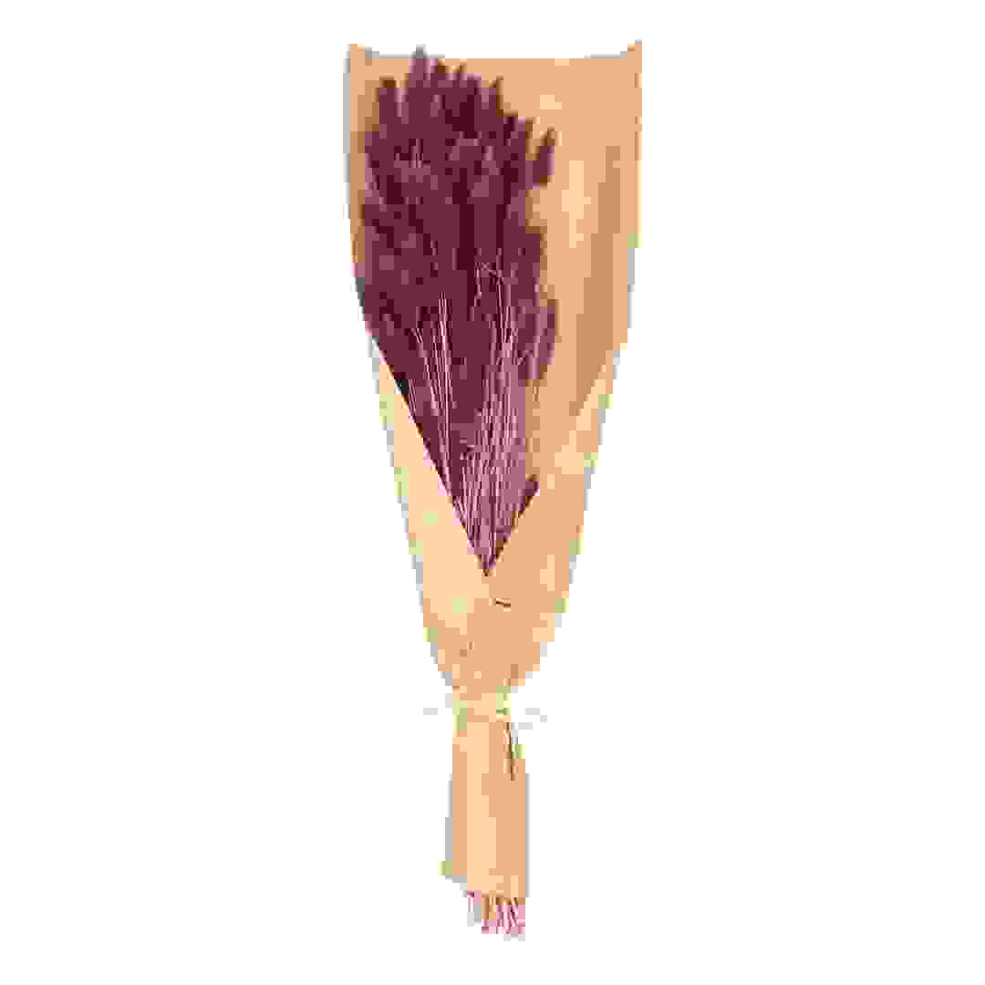 Atmosphera Rabbit Tail Bouquet (18 x 58 cm, Violet)