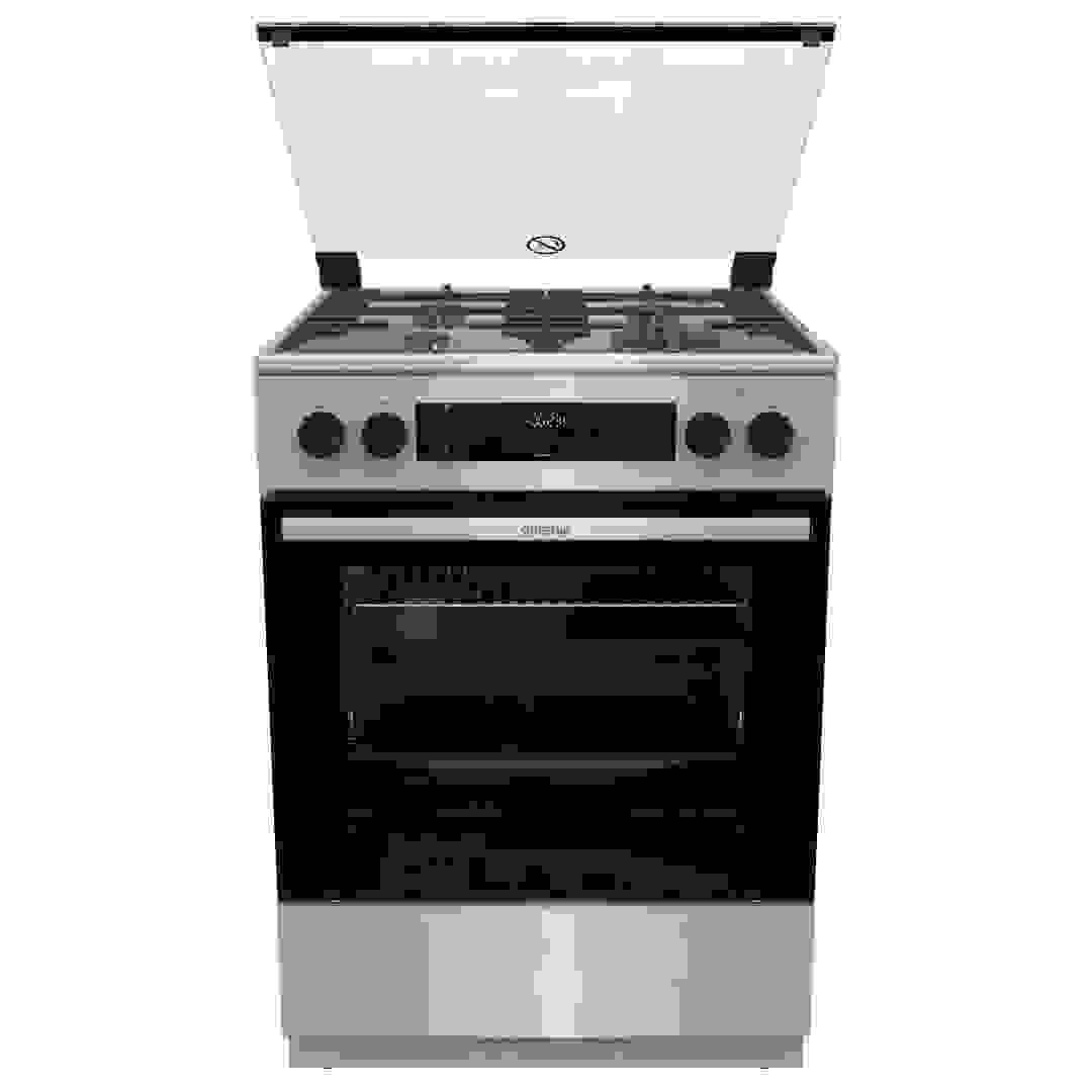 Gorenje Freestanding 4-Burner Gas Cooker W/Electric Oven, GK6C62XA (85 x 60 x 60 cm)