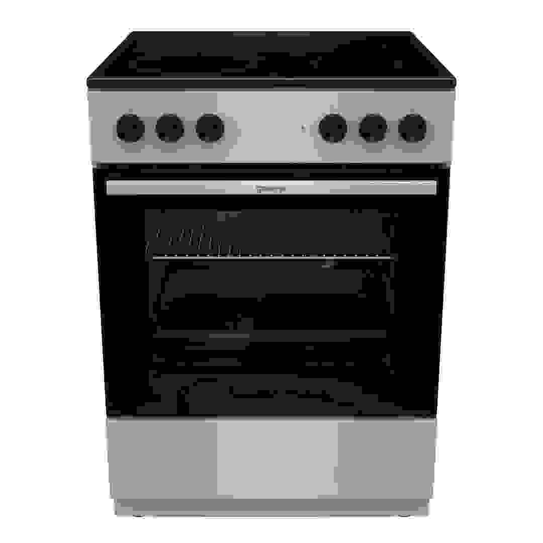 Gorenje Freestanding 4-Zone Electric Cooker W/Oven, GEC6A11SG (85 x 60 x 60 cm)