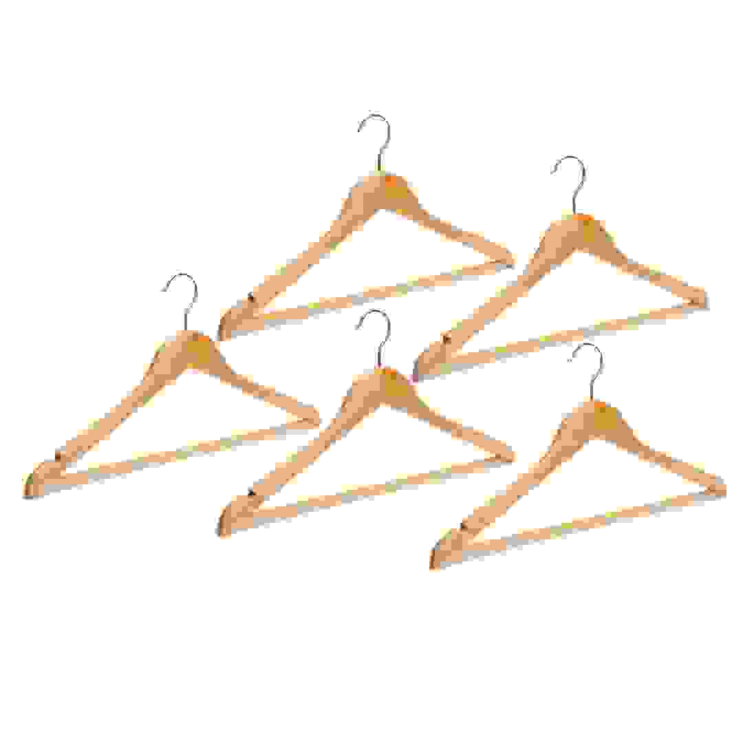 Orchid Wooden Hanger Set (5 Pc.)