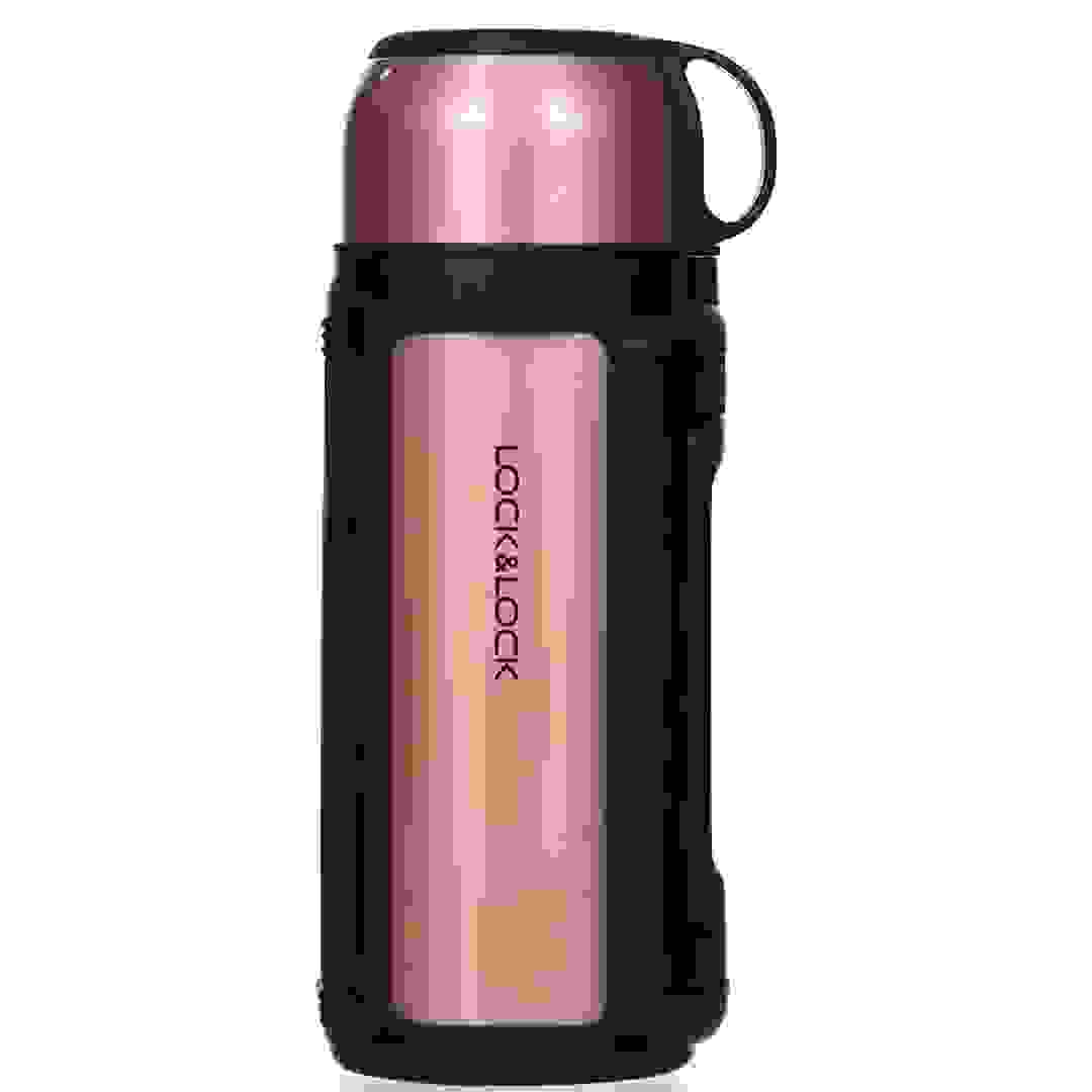 Lock & Lock Giant Hot Tank Water Bottle (1.5 L, Gold Pink)