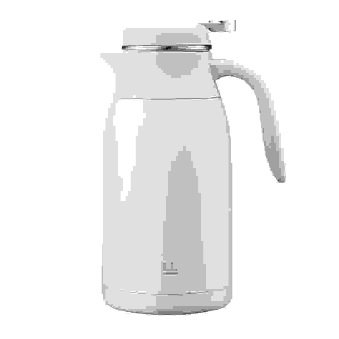 Lock & Lock Leisurely Vacuum Flask (2 L, Ivory)