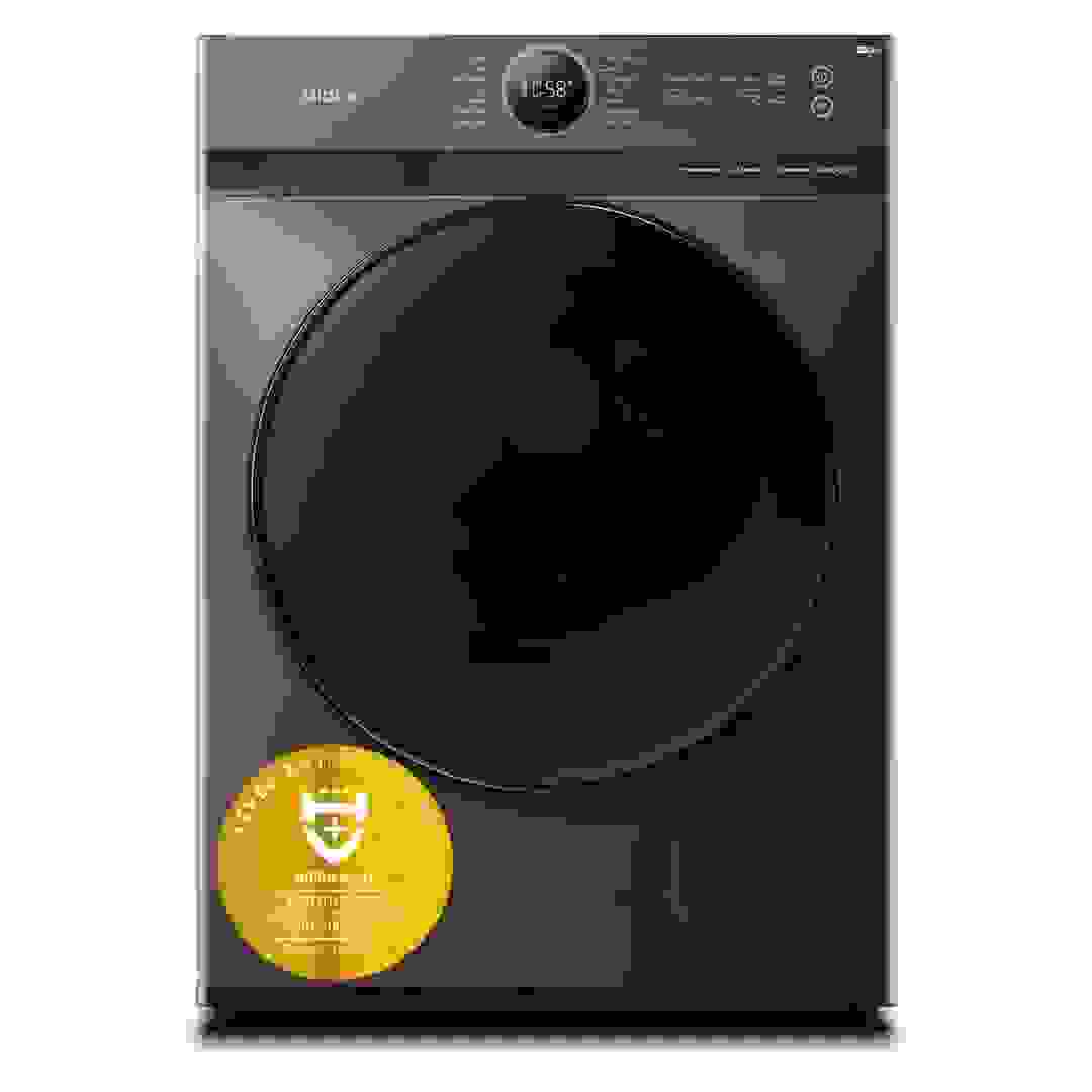 غسالة بنشافة بباب أمامي ميديا MF200D120WBTGCC سعة 12 كجم (8 كجم تنشيف، 1400 دورة بالدقيقة)