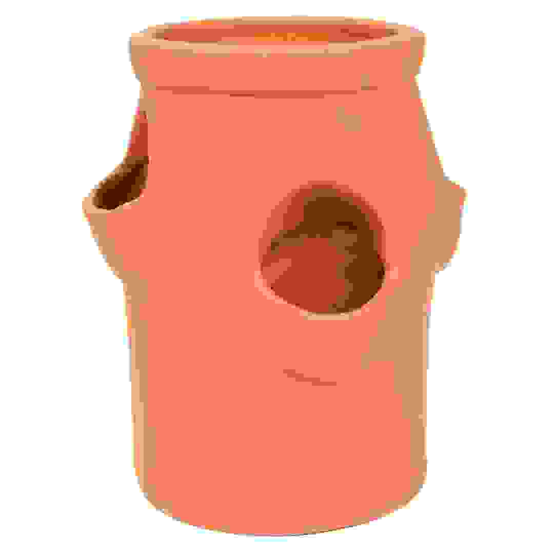 Blooma Laleh Round Terracotta Plant Pot (16.5 x 28 cm)