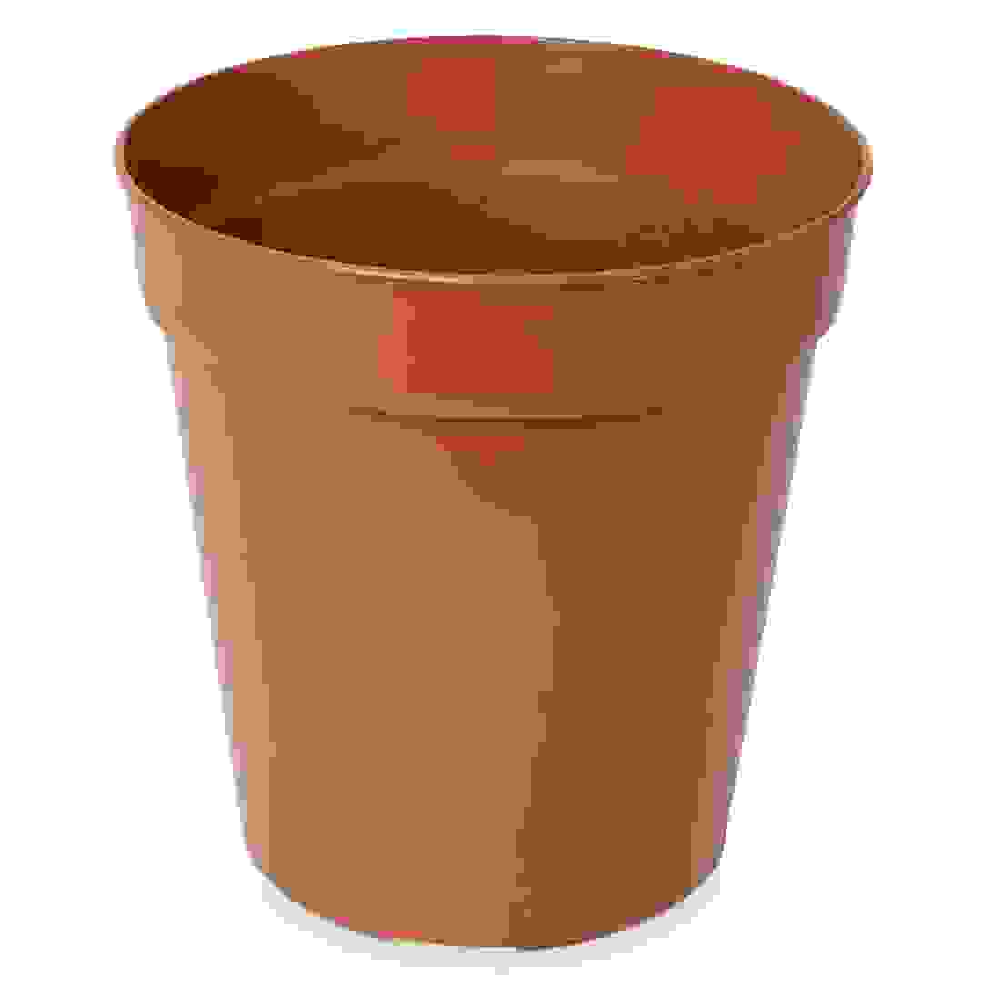Lei Plastic Grow Pot (25.4 x 27 cm, Terracotta)