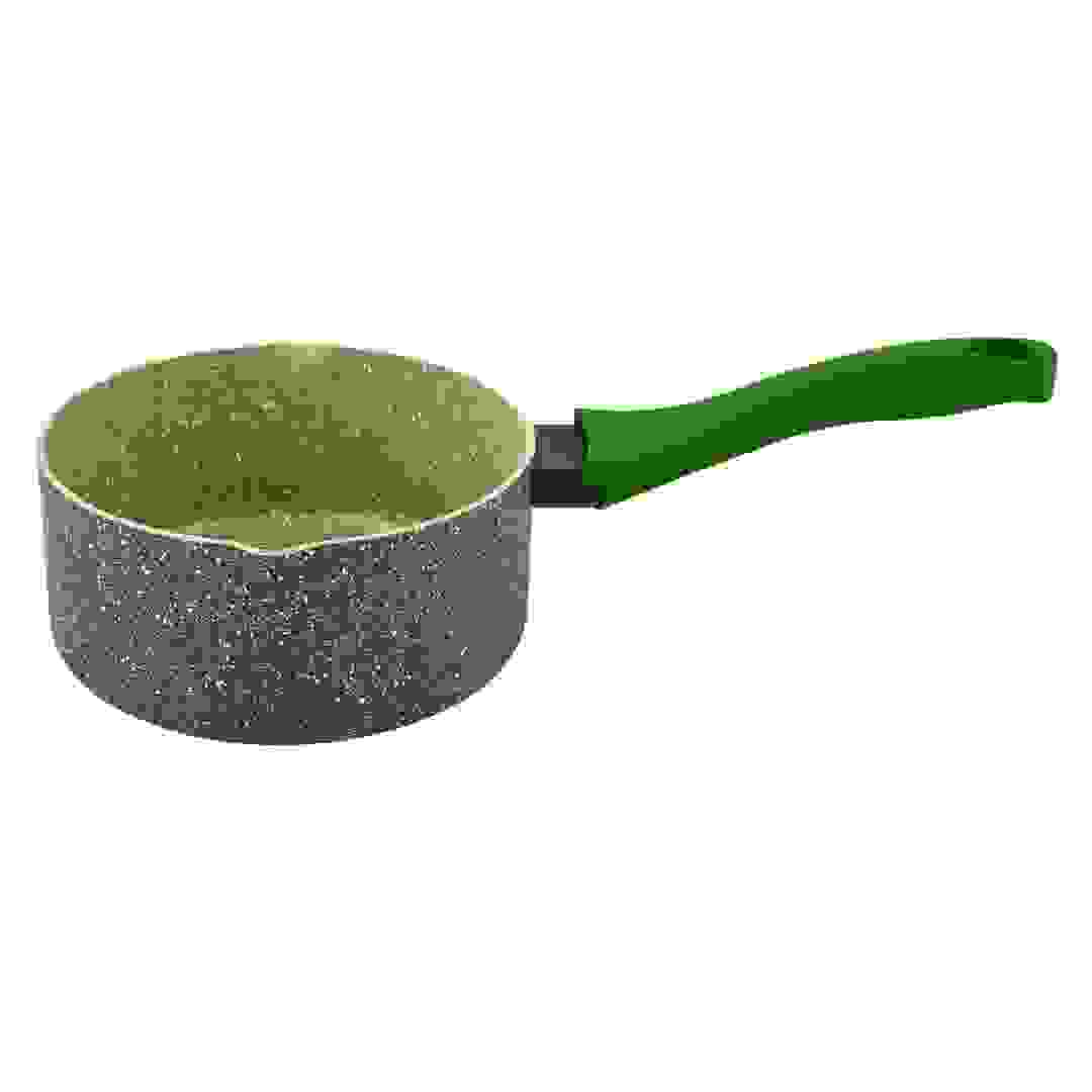 Prestige Essentials Non-Stick Granite Milk Pan W/Aluminum Base (14 cm, Green)