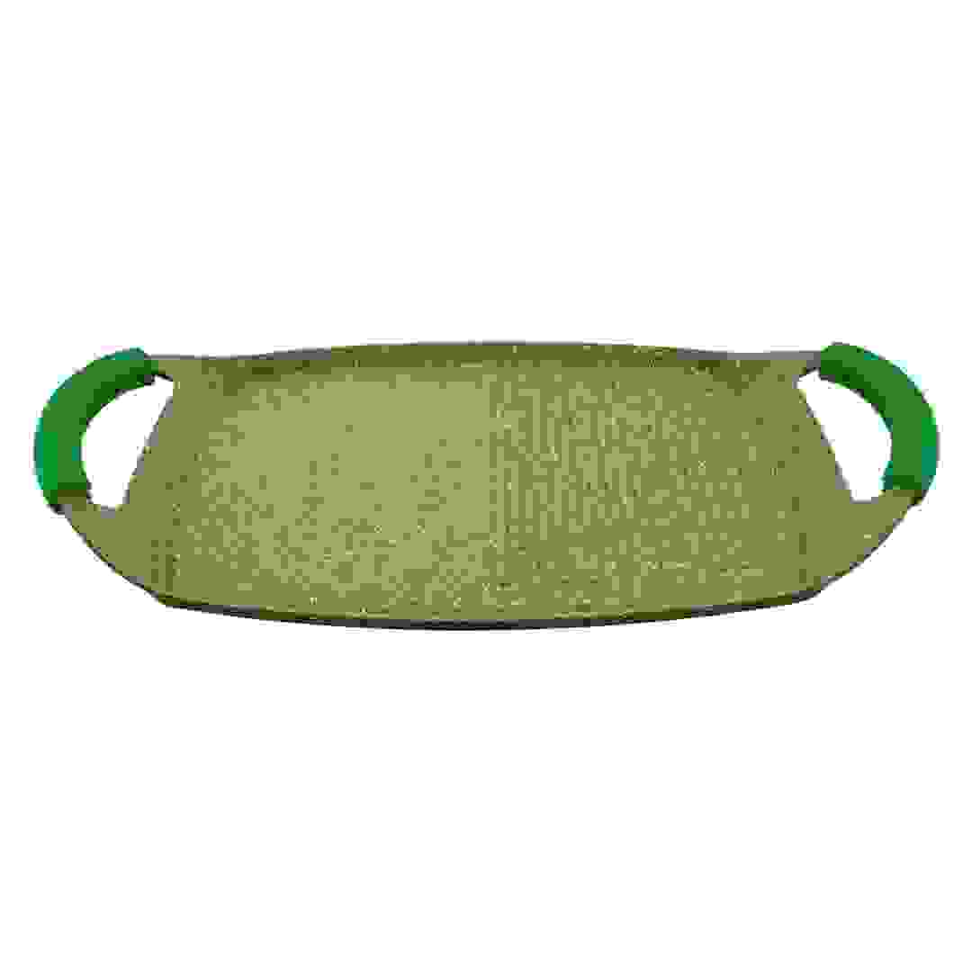 Prestige Essentials Non-Stick Granite Grill Pan W/Aluminum Base (36 x 25 x 23 cm, Green)