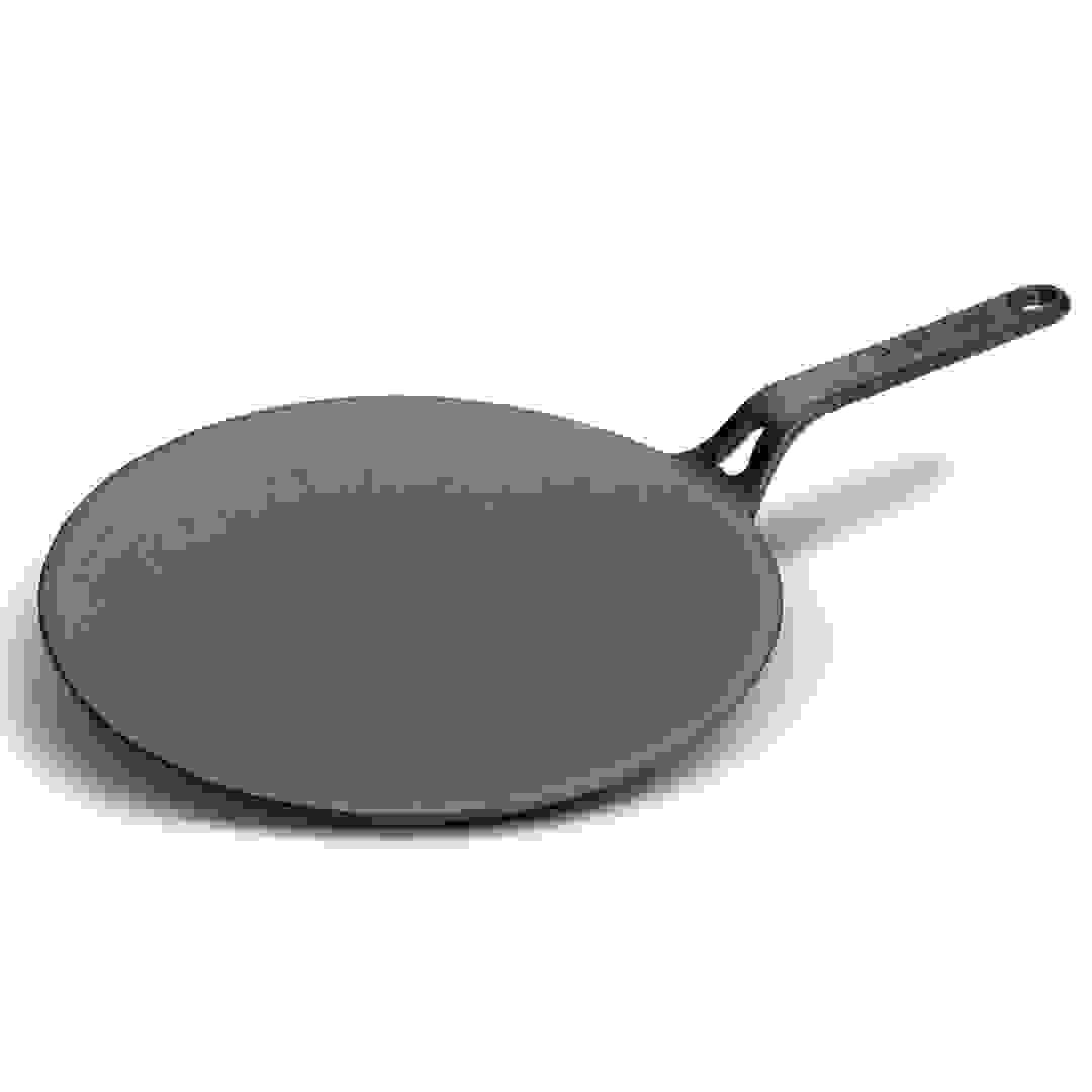 طاوة منحنية حديد صب برستيج (26 سم، أسود)