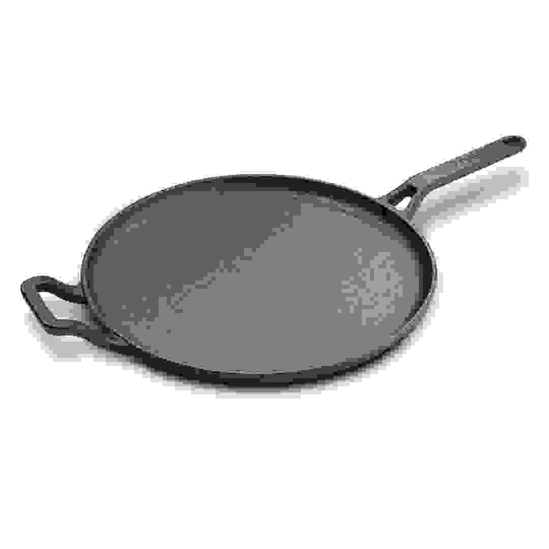 طاوة مسطحة حديد صب برستيج (28 سم، أسود)