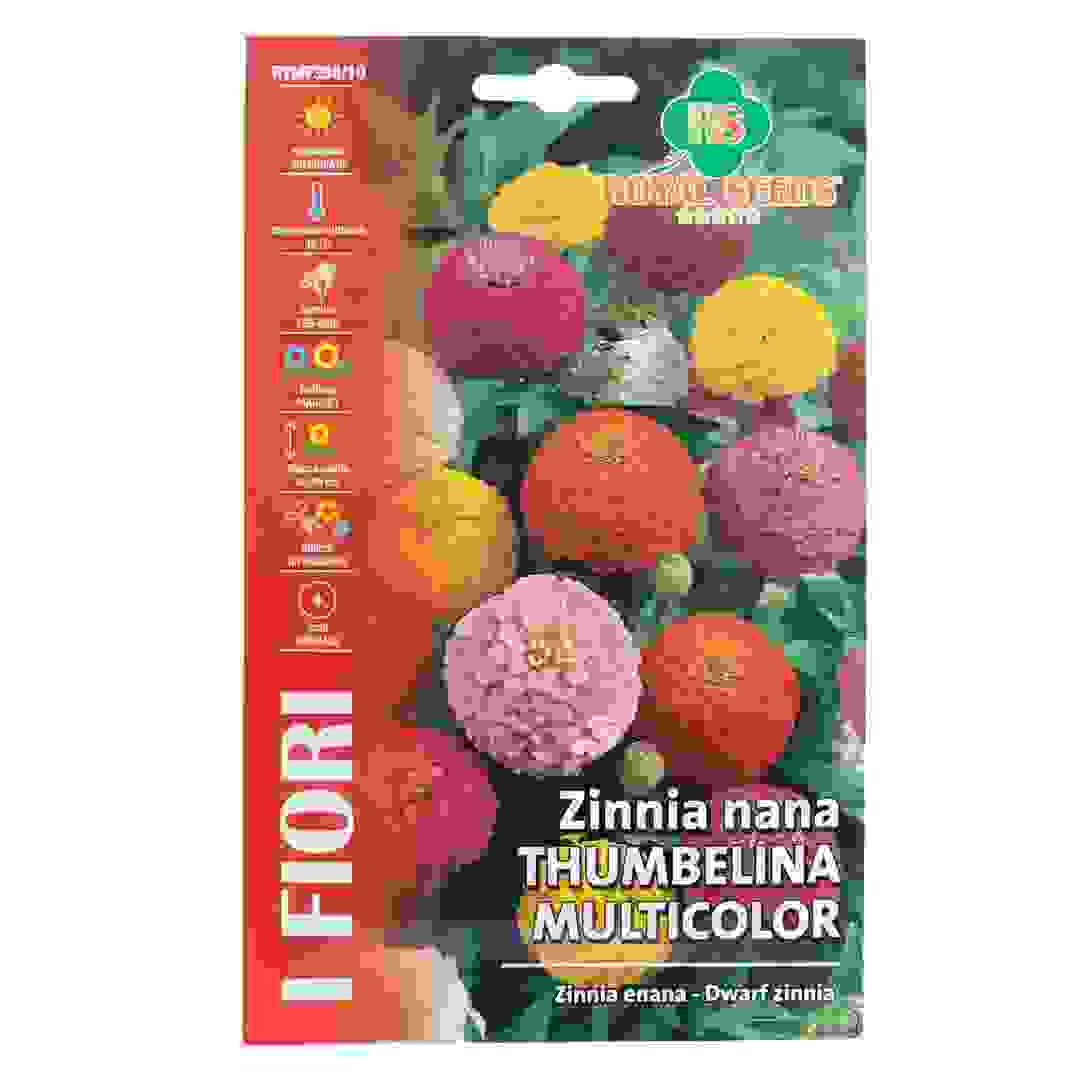 عبوة بذور زينيا صغيرة متعددة الألوان رويال سيدز (2.5 جرام)