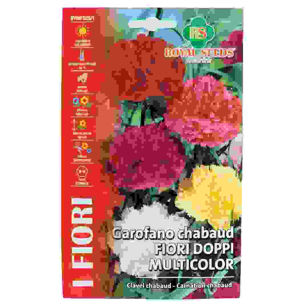 Royal Seeds Multicolor Chabaud Carnation Seed Pack