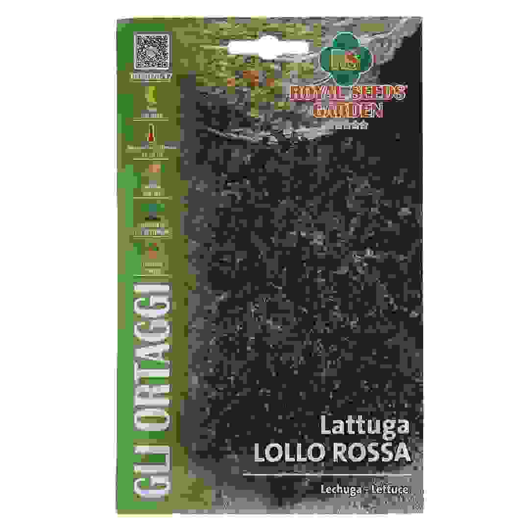 Royal Seeds Lollo Rosa Lettuce Seed Pack (4 g)