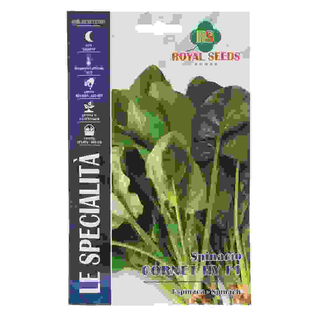 Royal Seeds Cornet HY-F1 Spinach Seed Pack (12 g)