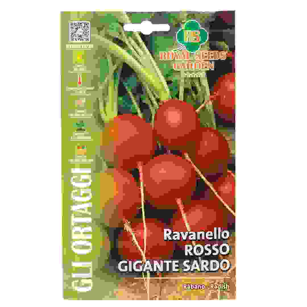 Royal Seeds Sardinian Giant Red Radish Seed Pack (15 g)