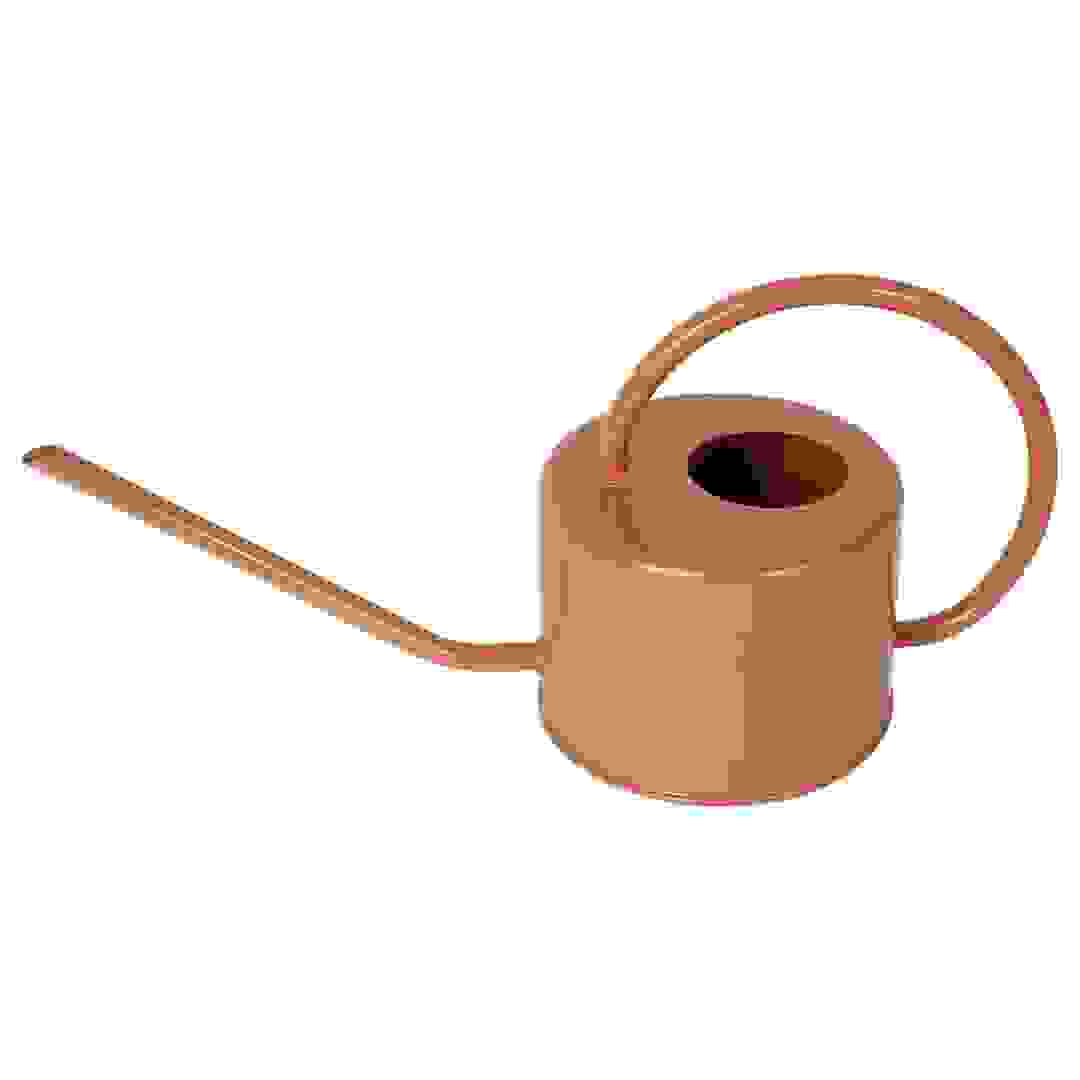 GoodHome Steel Watering Can (1 L, Red)