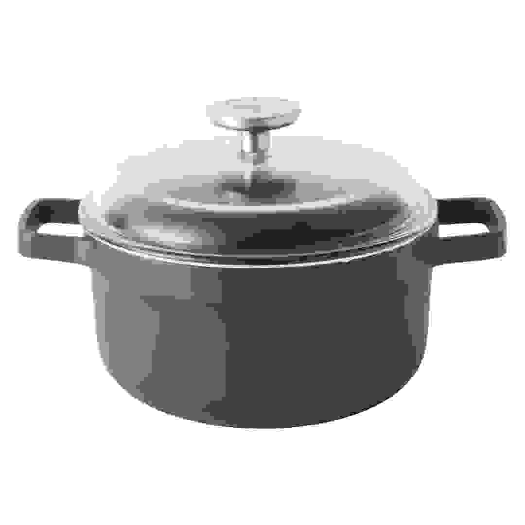 قدر ألمنيوم صب بغطاء بيرغوف جيم (20 سم)