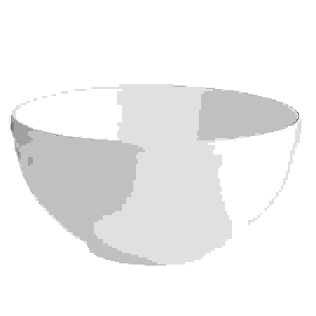 وعاء منقوش خزف أوركيد إرل نيو بون (أبيض، 14 × 7 سم)