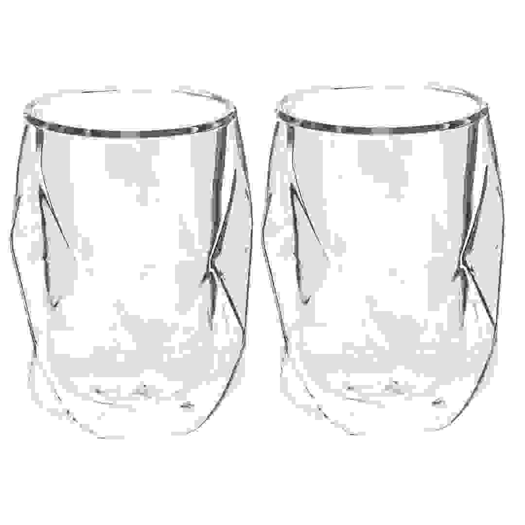 Neoflam Double Wall Borosilicate Glass Cup Set (2 Pc., 250 ml)