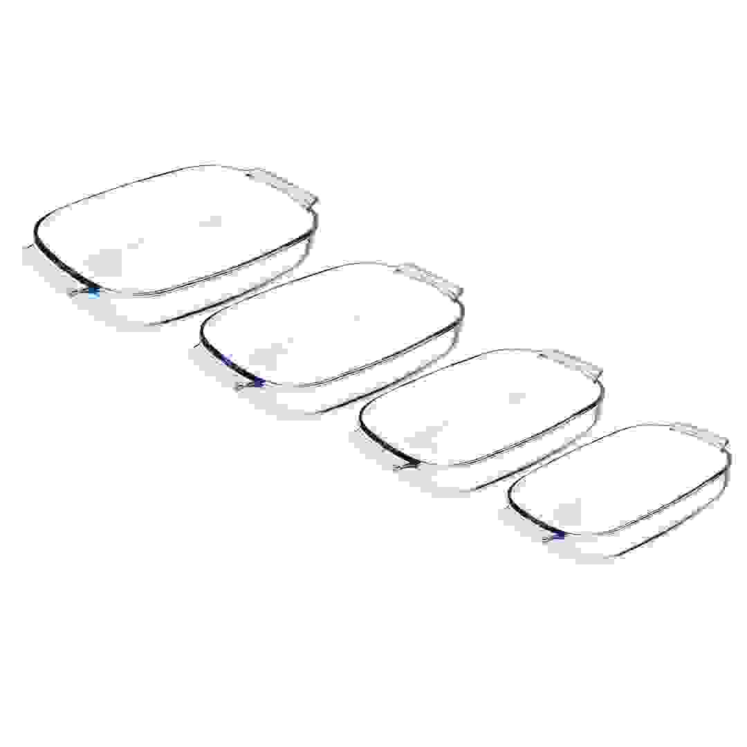 مجموعة صواني تحميص بايركس (4 قطع)