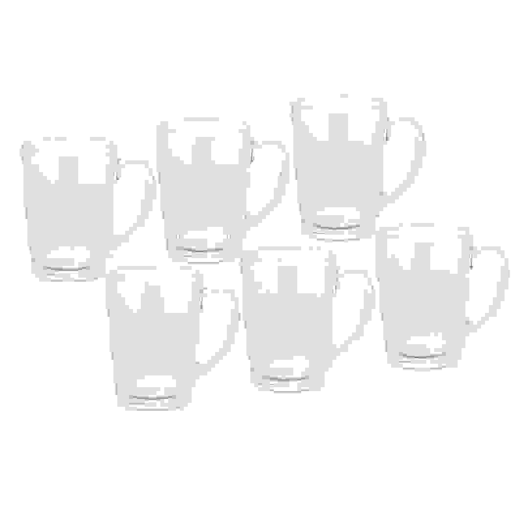 Luminarc Gridz Mug Set (320 ml, 6 Pc.)