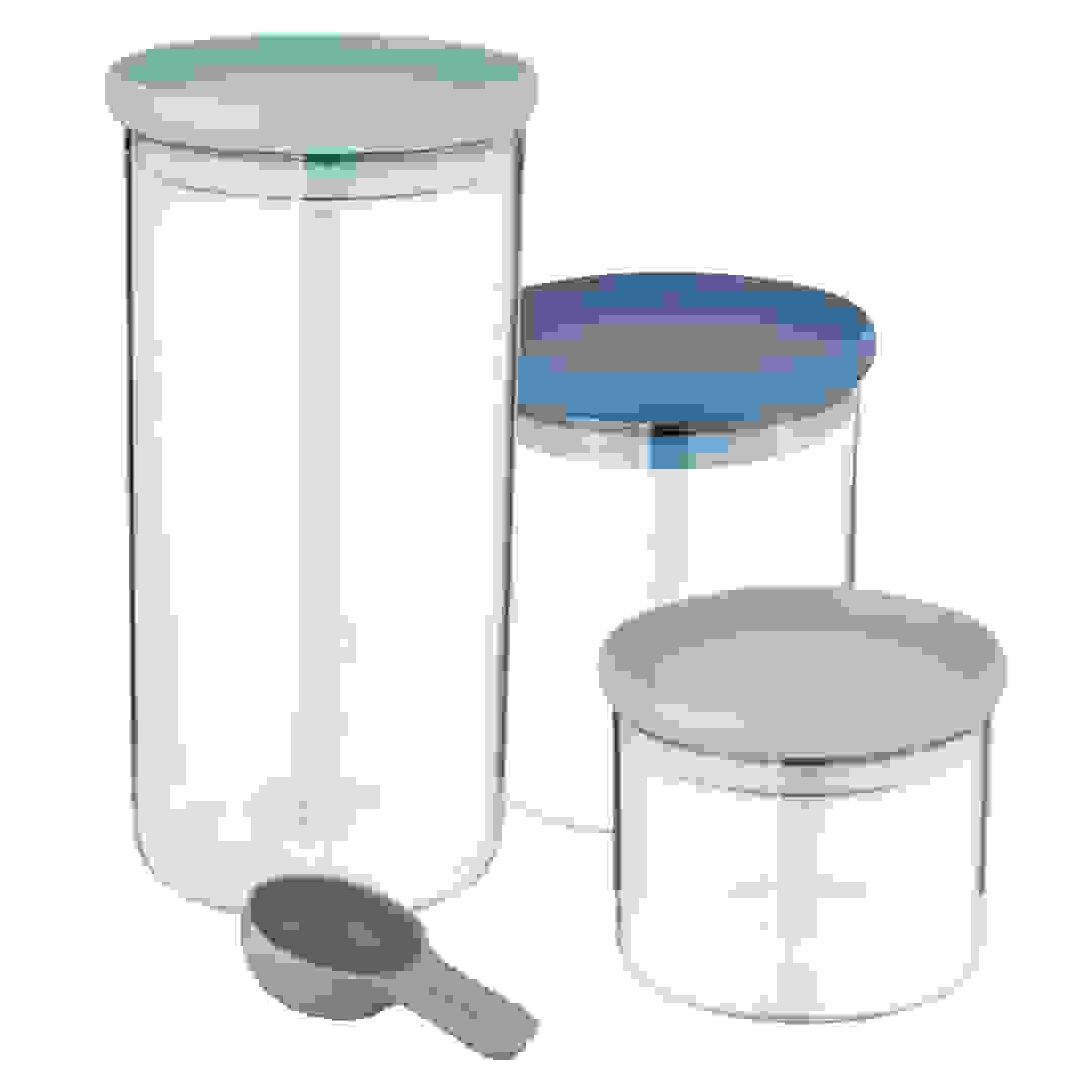 مجموعة علب حفظ الطعام زجاج بيرغوف (3 قطع)