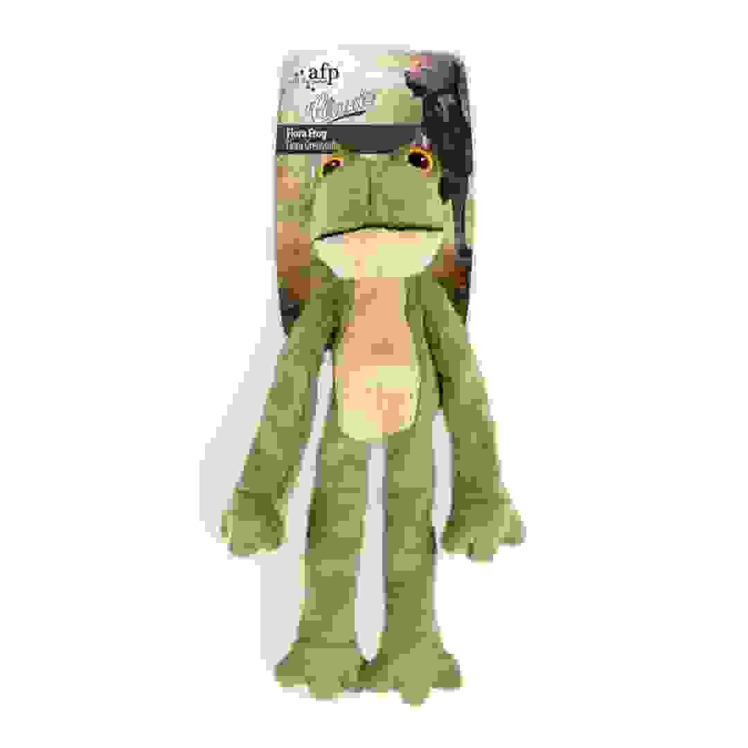 All For Paws Woodland Classic Flora Frog Dog Toy (40 x 17 x 9 cm)