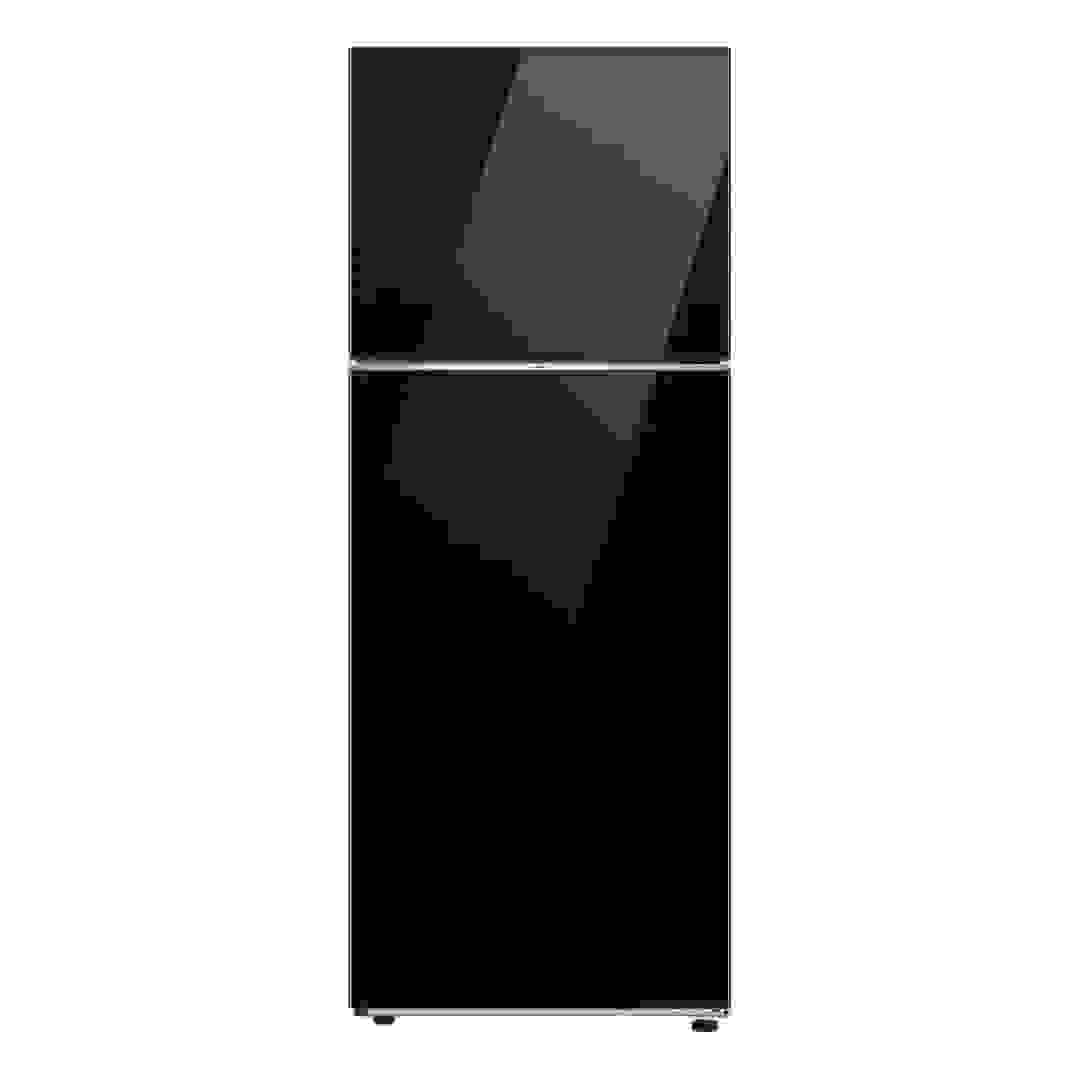Samsung Bespoke Top Mount Refrigerator, RT66CB664622 (460 L, Clean Black)