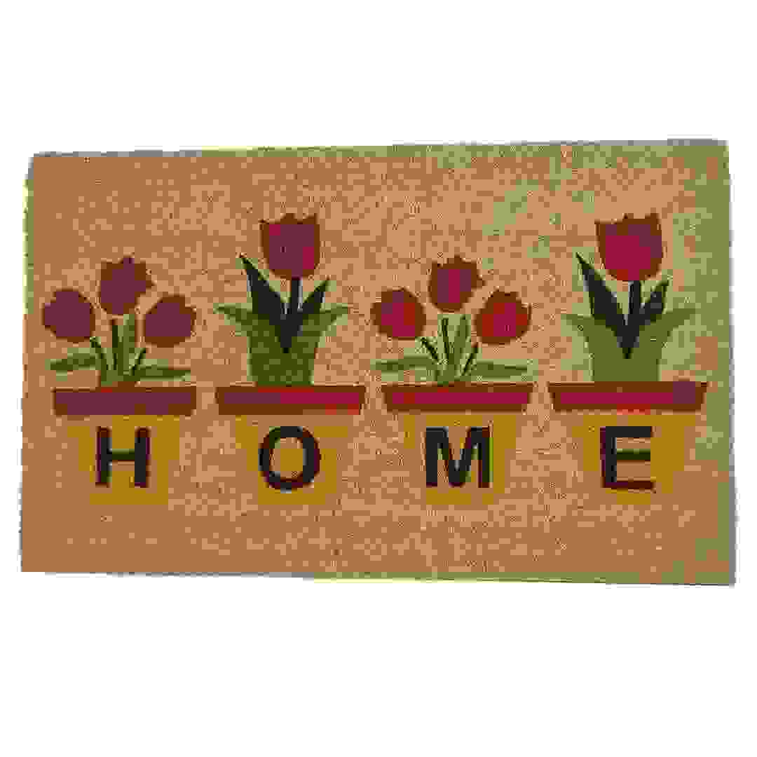 Rag n Rug PVC Tufted Coir Home Power Pot Mat (45 x 75 cm)