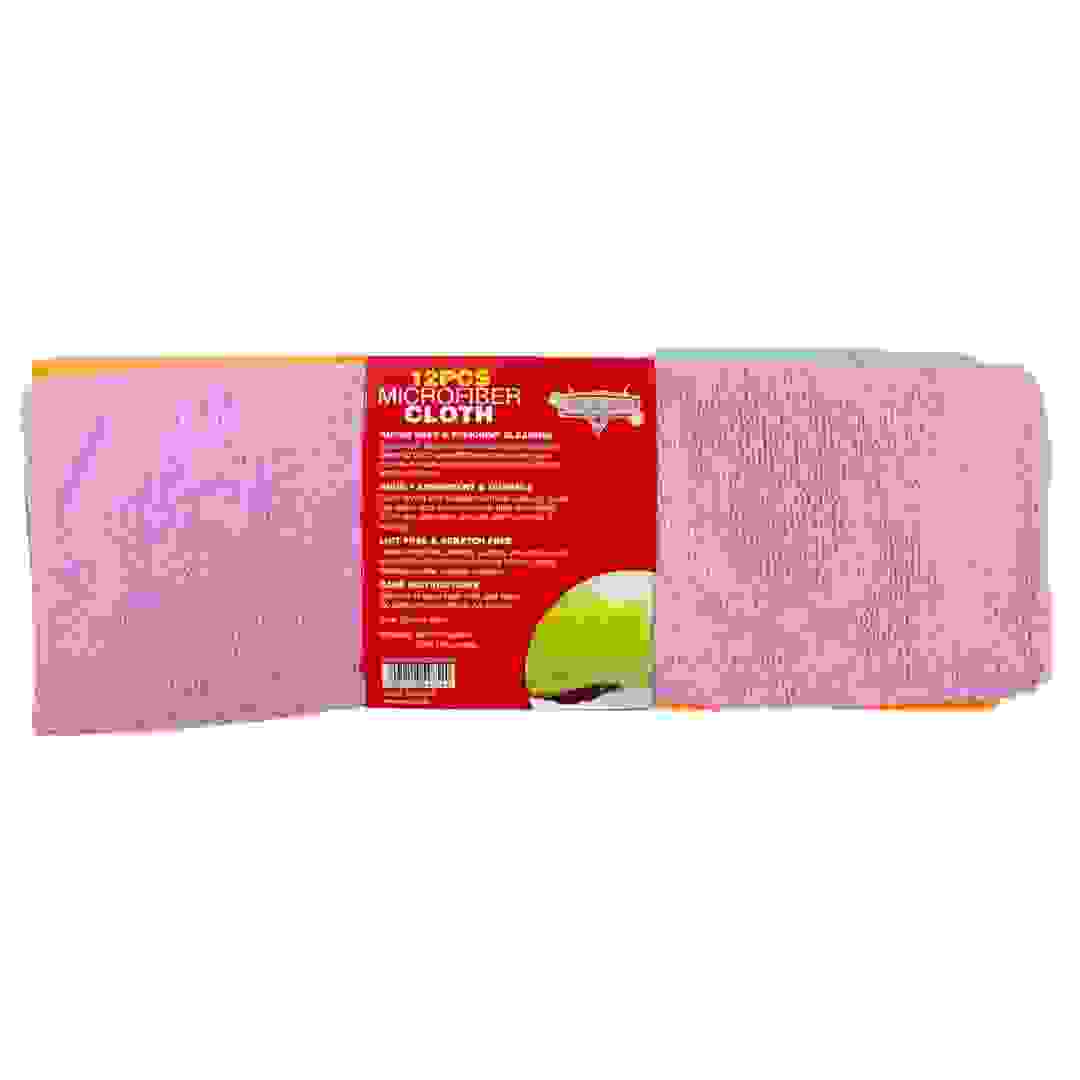 Smart Car Microfiber Cloth Pack (35 x 12 cm, 12 Pc.)