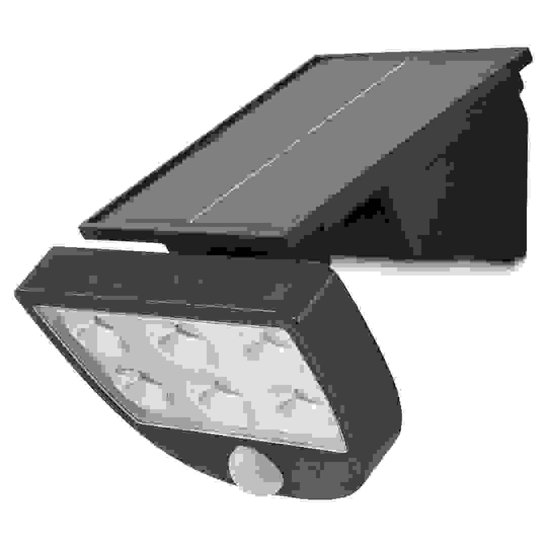 Blooma Summerside Solar-Powered LED PIR Outdoor Wall Light (3 W, Ice White)