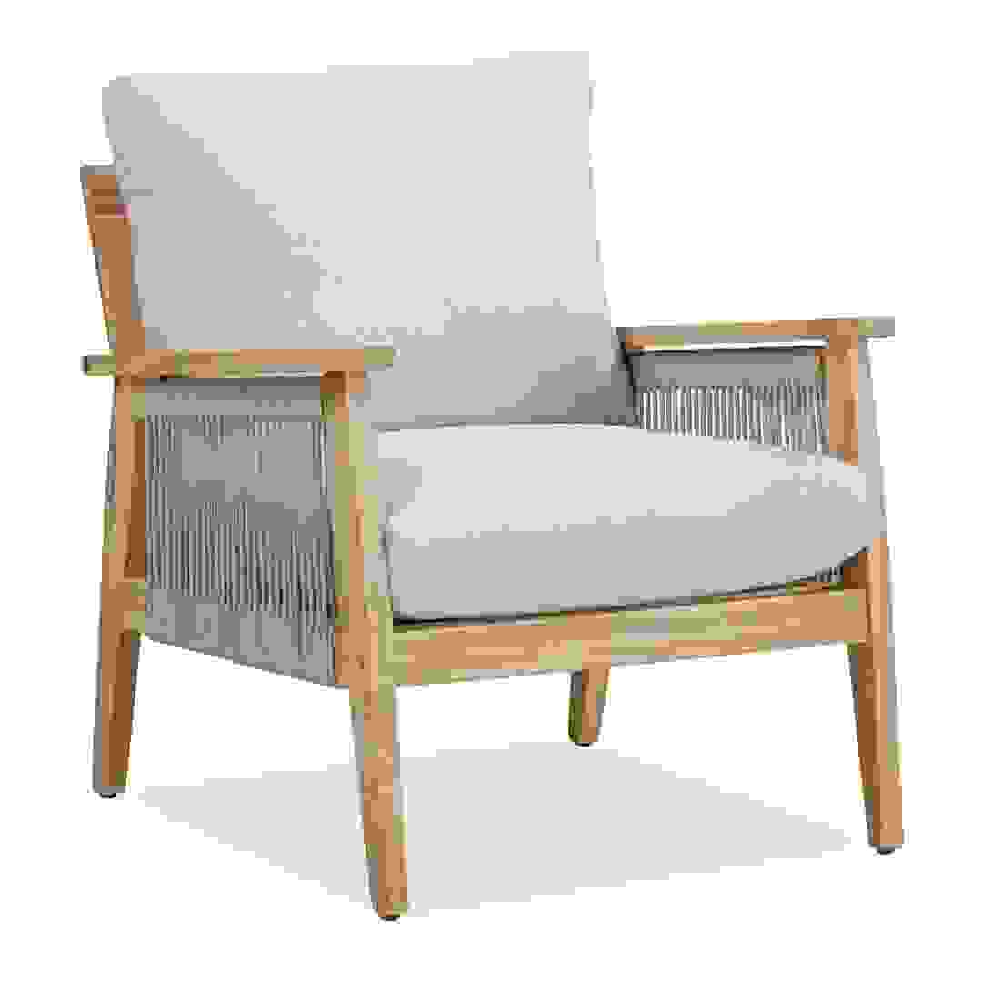 كنبة أحادية المقعد خشب أكاسيا بوسائد بالتيمور (72 × 83 × 73 سم)