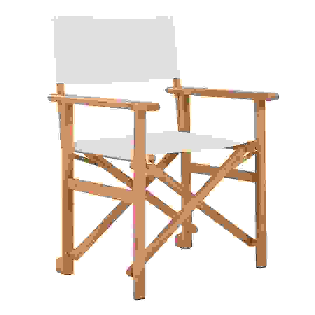 كرسي مخرج أوكالبتوس ليفينج أكسنتس كيكو (59 × 54 × 89 سم، بيج)