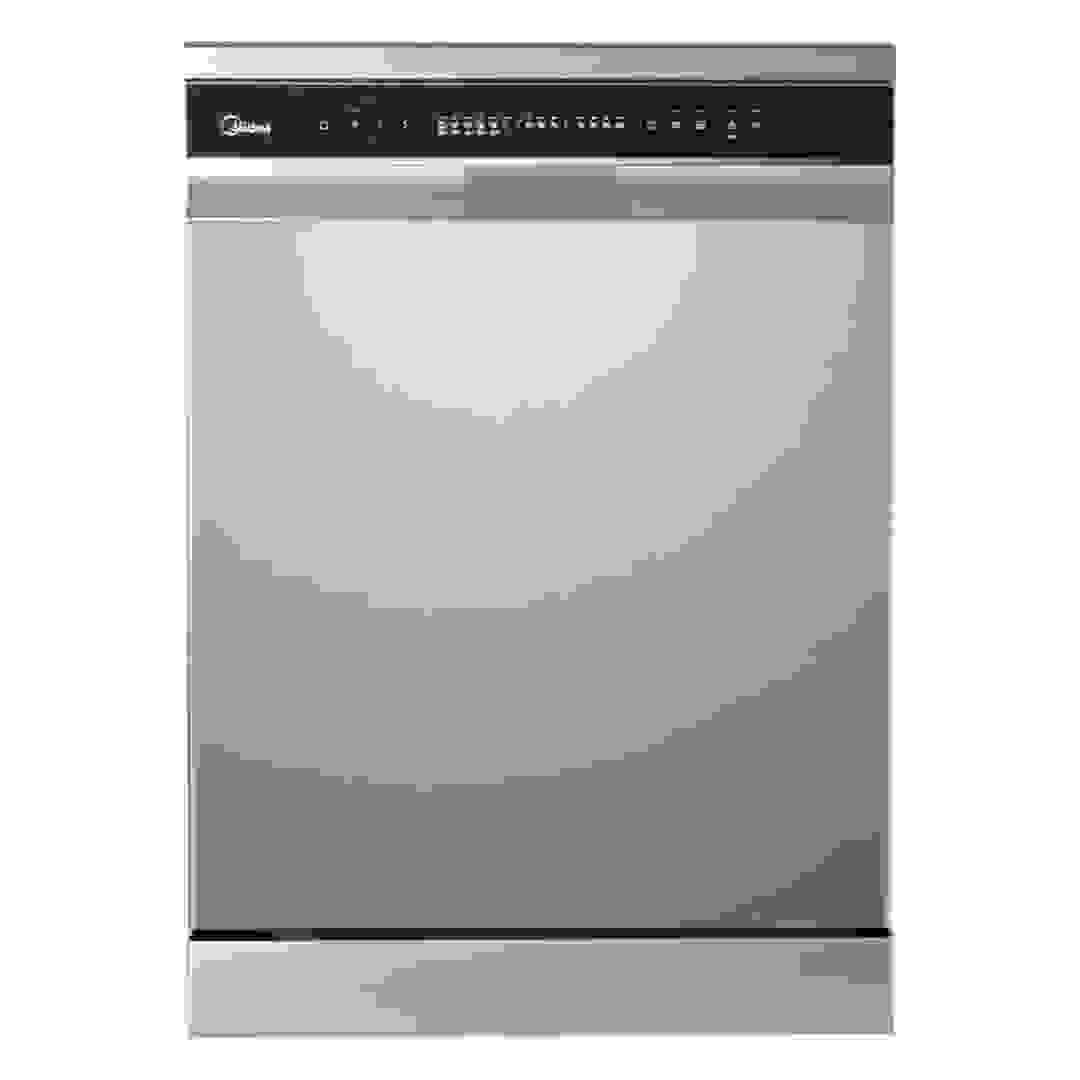 Midea Freestanding Dishwasher, WQP14-W7633CS (14 Place Setting)
