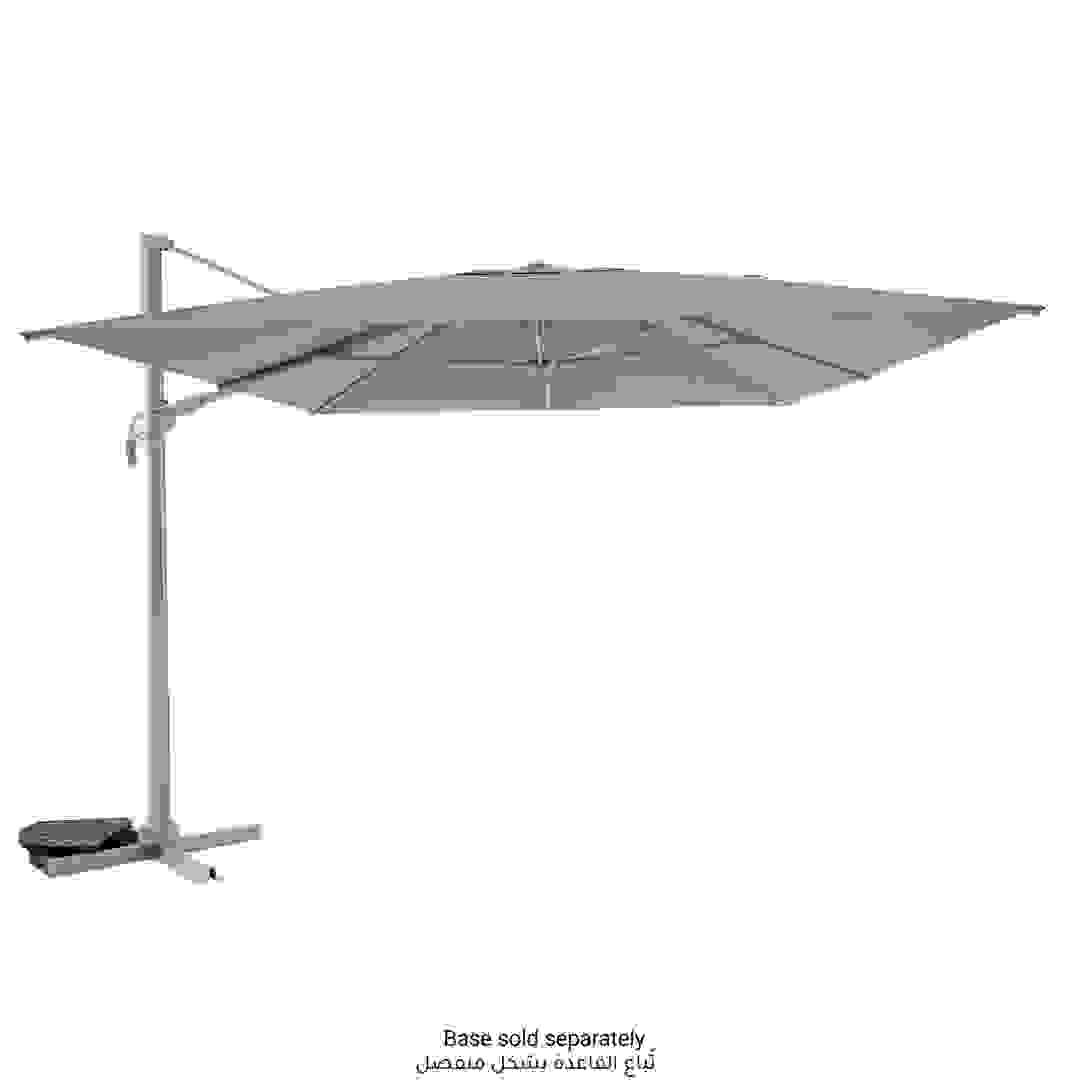 Hesperide Melhia Aluminum & Olefin Umbrella (300 x 300 x 263 cm, Linen Beige)