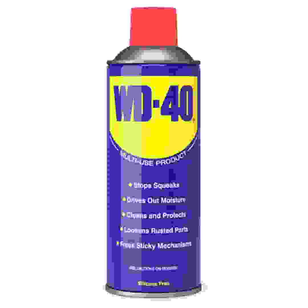 WD 40 Multi-Purpose Lubricant Spray Can (10 x 7 x 7 cm, 100 ml)