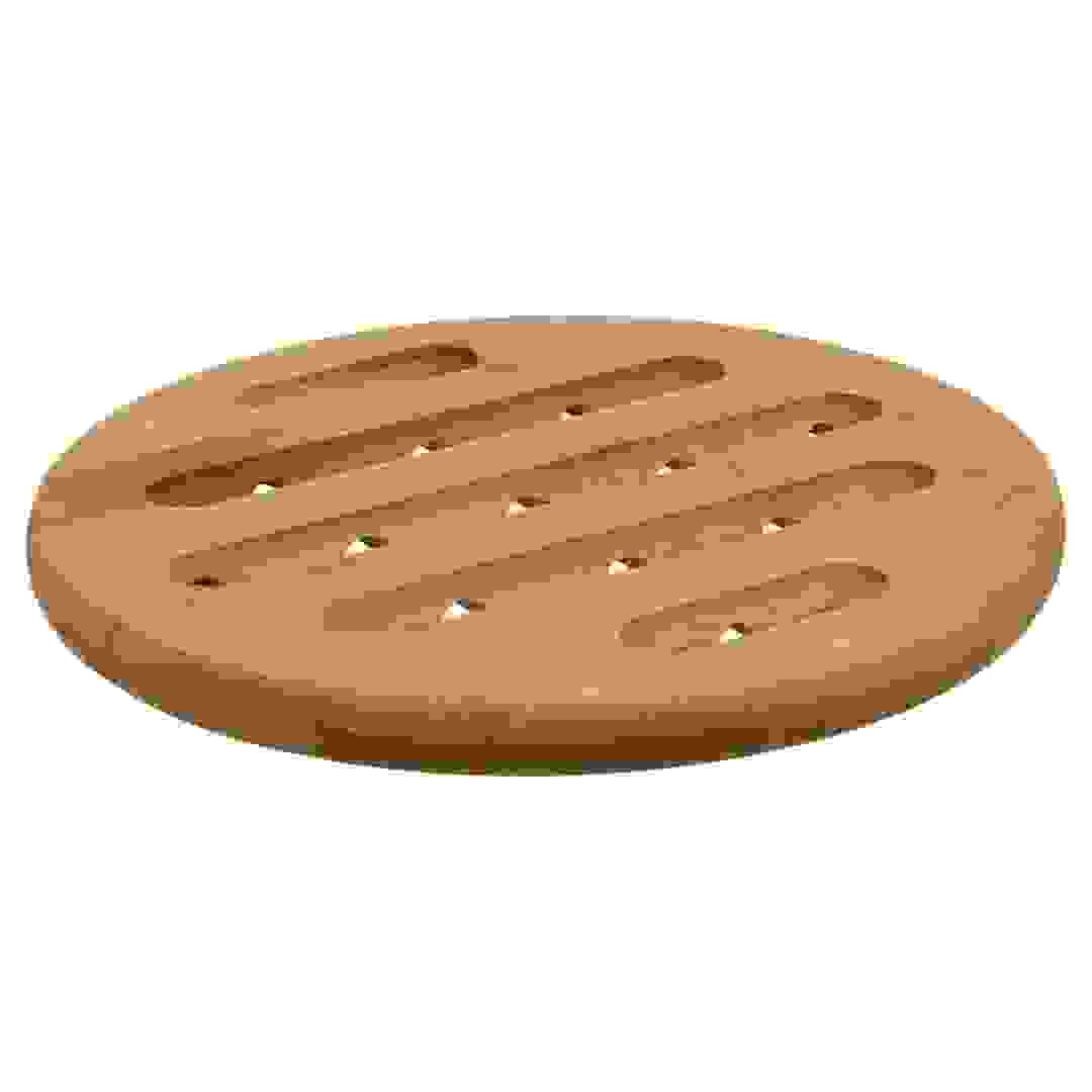 5Five Round Bamboo Pot Stand (18 x 1.2 cm)