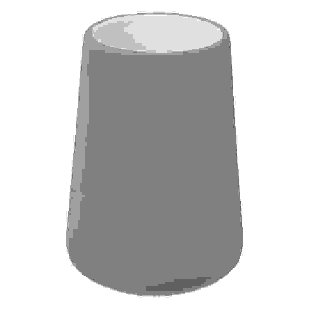 5Five Stoneware Toothbrush Holder (8.3 x 11.8 cm, Pebble Gray)