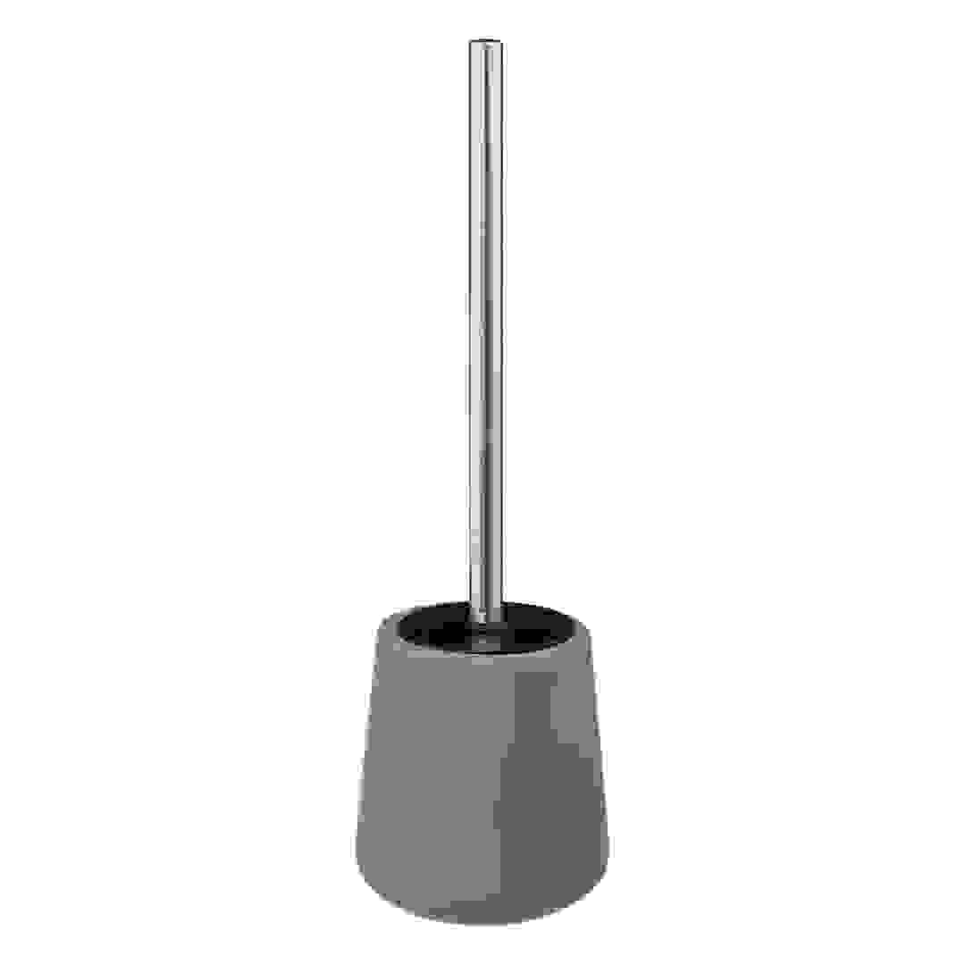 5Five Toilet Brush W/Holder (12 x 40 cm, Pebble Gray)