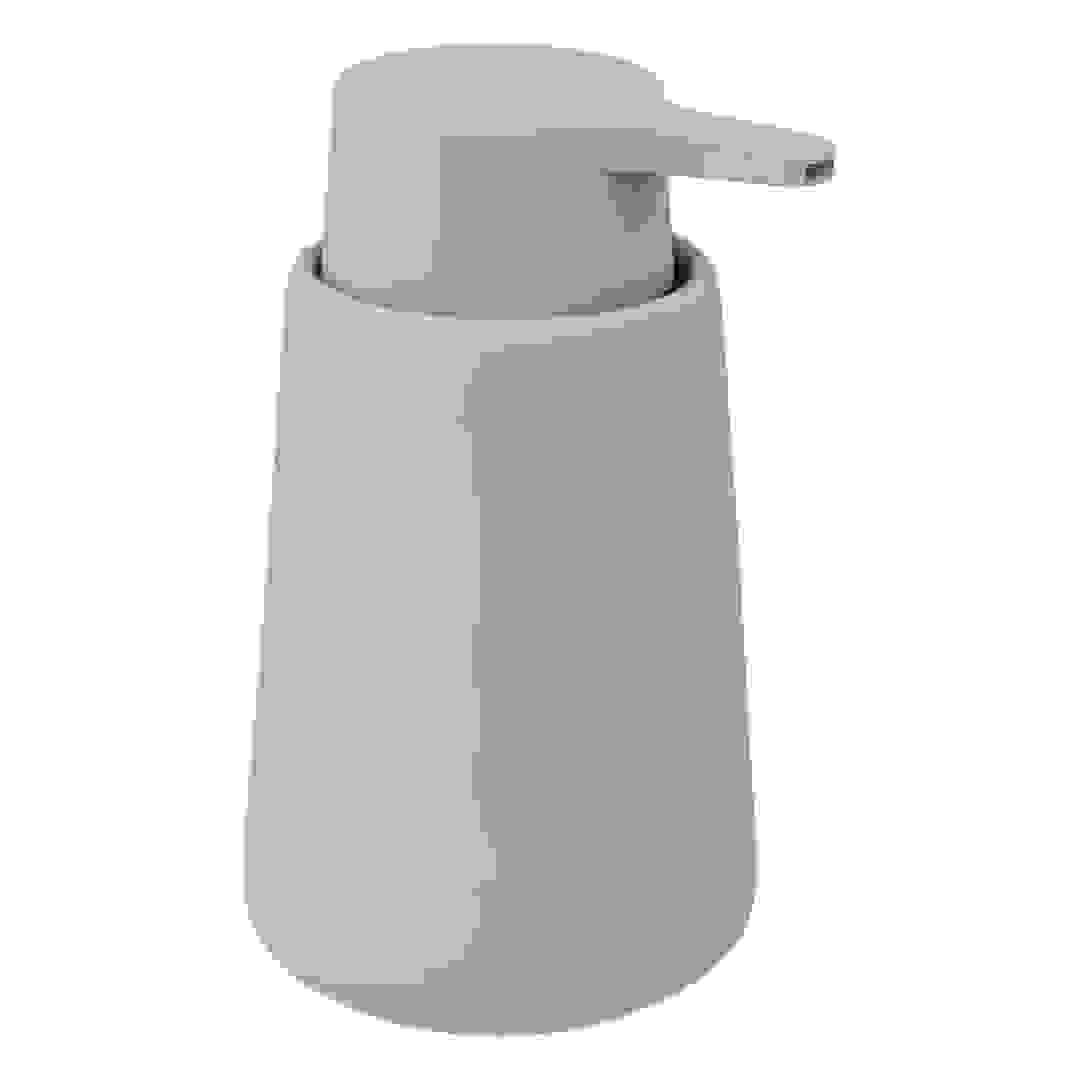 5Five Stoneware Soap Dispenser (8.3 x 14.8 cm, Linen Beige)