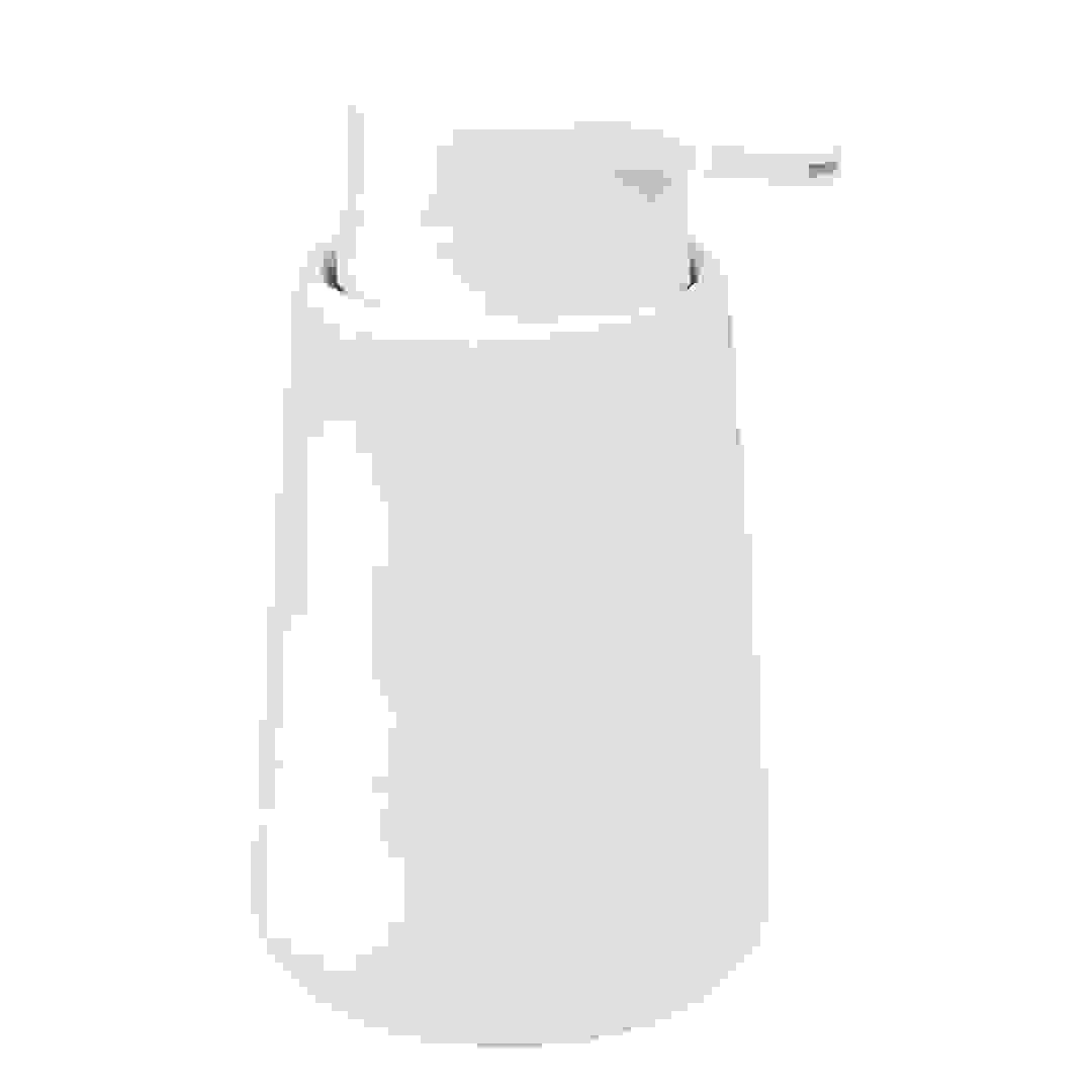 5Five Stoneware Soap Dispenser (8.3 x 14.8 cm, White)