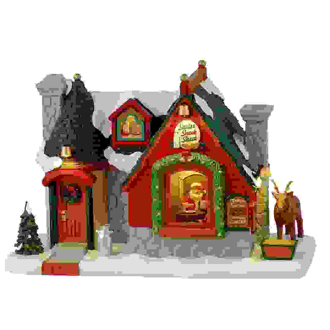 Lemax Santa's Snack Shack Festive Decor (4.5 V, H 13.9 x W 21.5 x D 10 cm)