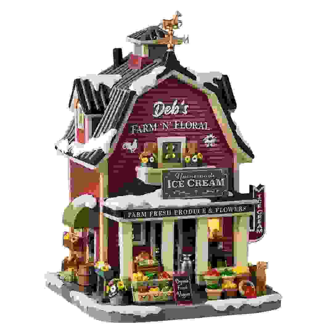 Lemax Deb's Farm & Floral Vail Village Festive Decor (4.5 V, 14.3 x 15.5 x 21 cm)