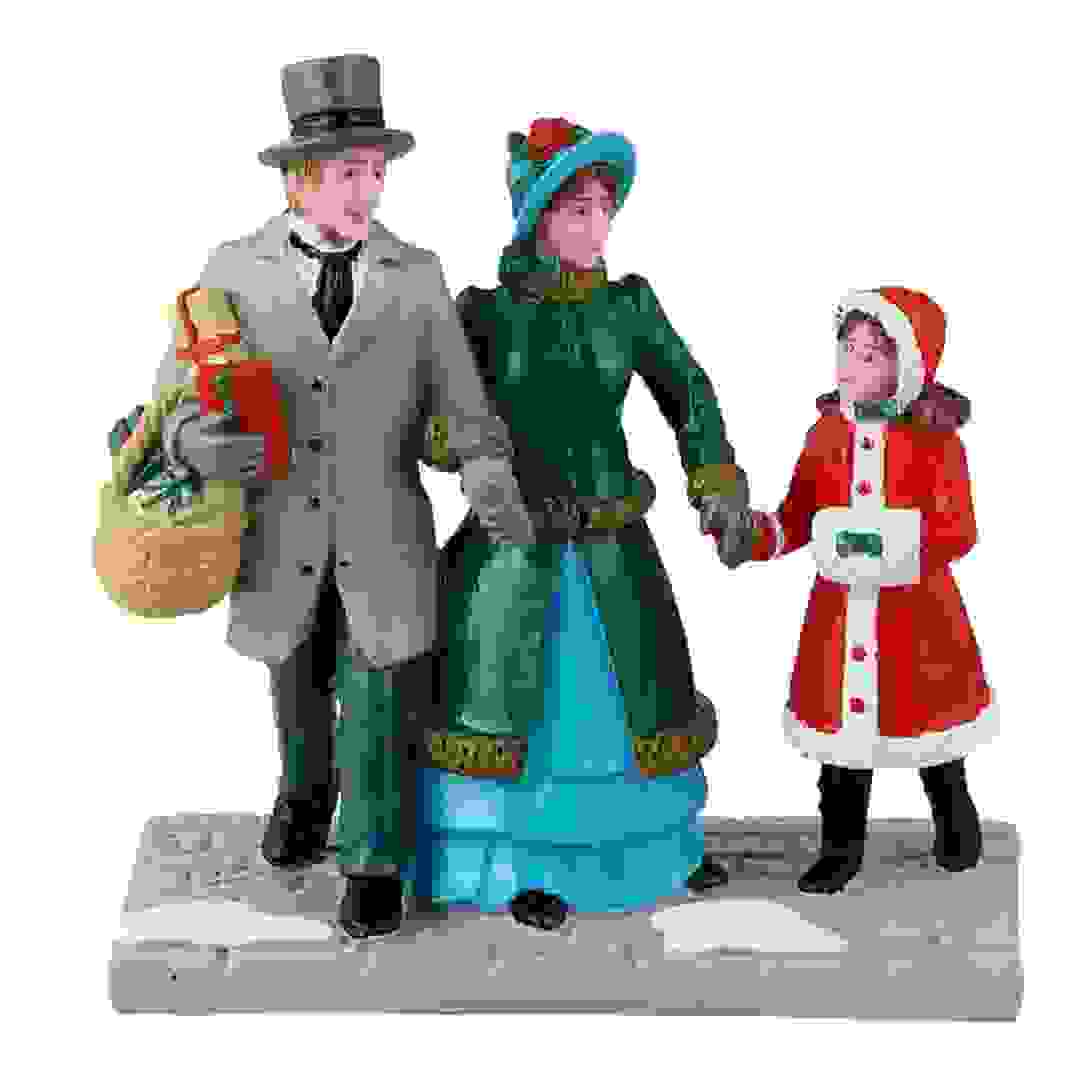 Lemax Christmas Eve Shopping Caddington Village Festive Decor