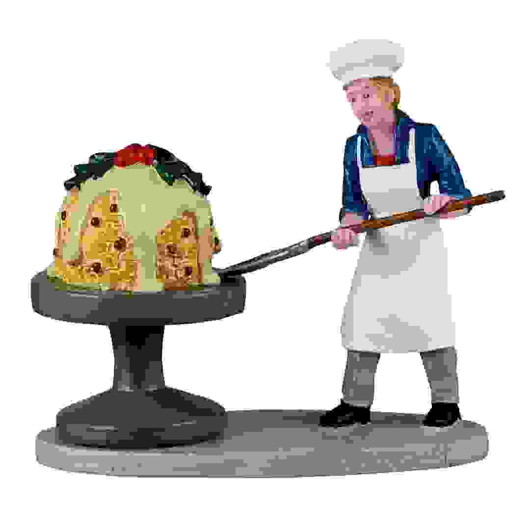 Lemax Resin Biggest Christmas Pudding Decoration (6.8 cm)