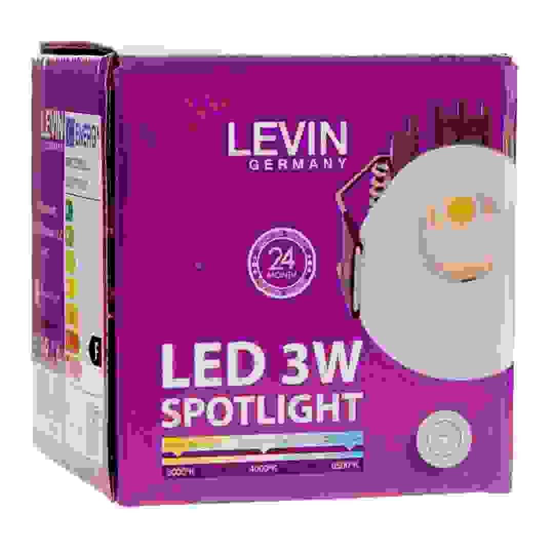 Levin LED Spot Light (3 W, Day Light)