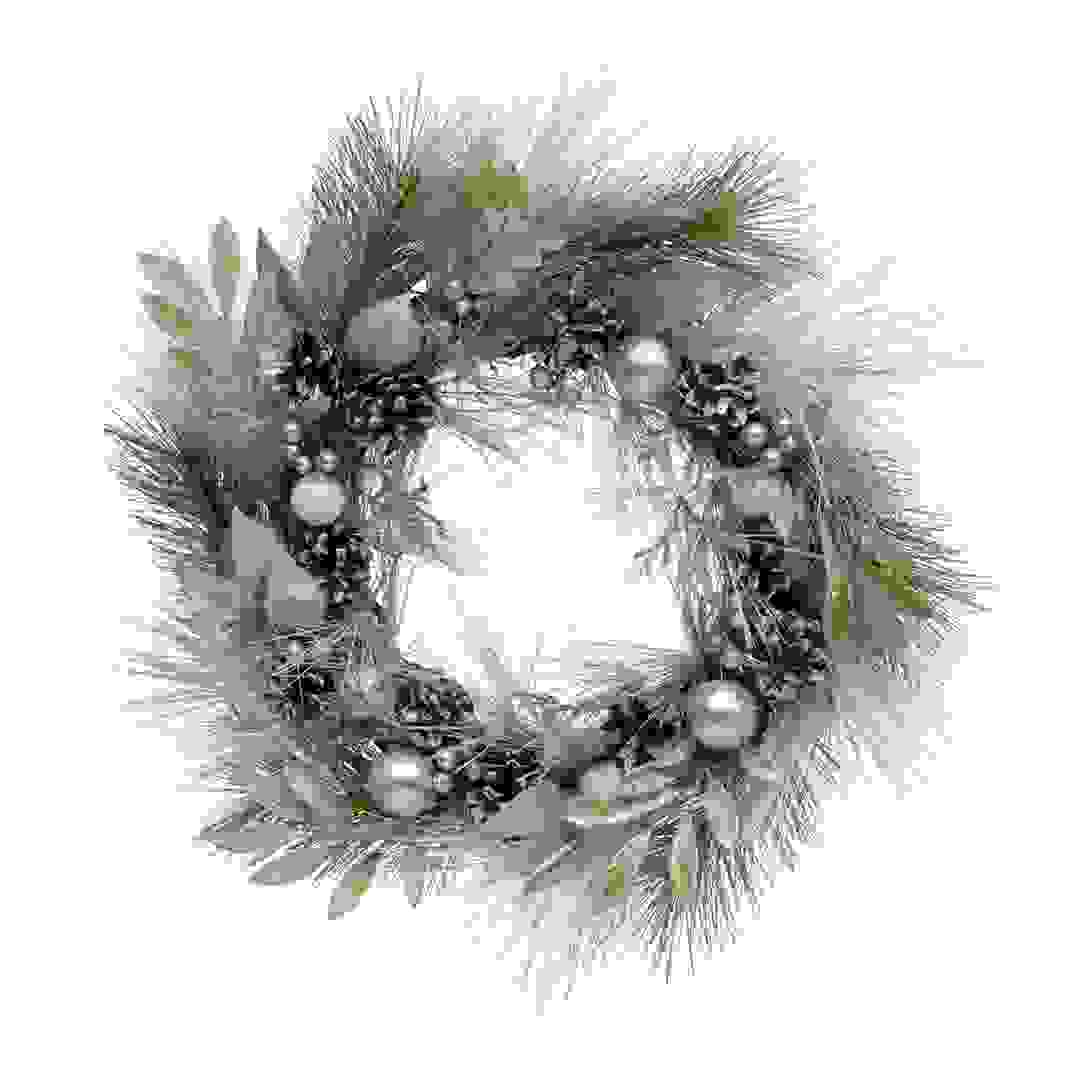 Atmosphera Frosted Wreath (50 cm)