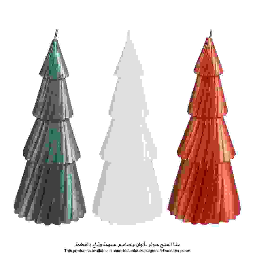 شمعة على شكل شجرة من أتموسفيرا (350 جرام، 21 سم، ألوان متنوعة)